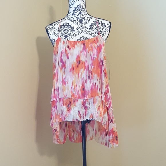 a.n.a Tops - Ana Tiered Blouse size Medium NWT